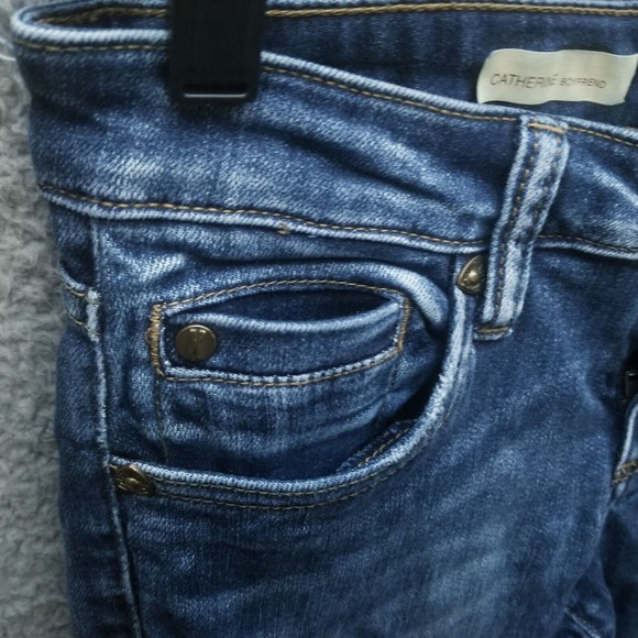 Kut From The Kloth Women's 2 Catherine Blue Boyfriend Jeans 28.75" 29" 8.25" - Picture 3 of 11